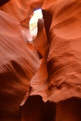 The magnificent Antelope Canyon and Horseshoe Bend by the Colorado River in Navajo country, Arizona, United States of America
