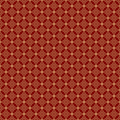 abstract geometric seamless vector patterns in asian style