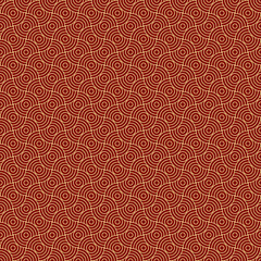 abstract geometric seamless vector patterns in asian style