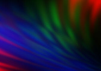 Dark Multicolor, Rainbow vector bokeh pattern.