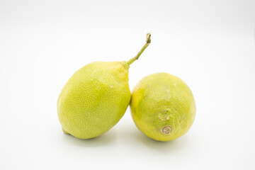 lemon isolated on white background