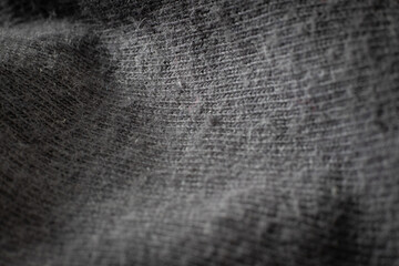 dark gray fabric texture closeup