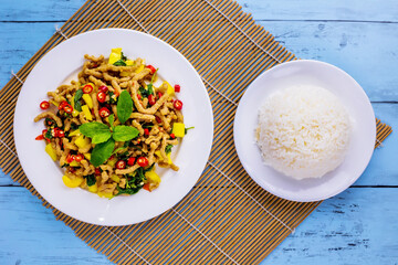 Vegetarian Stir Fried Basil