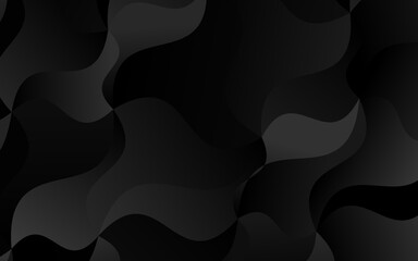 Dark Silver, Gray vector template with bent lines.