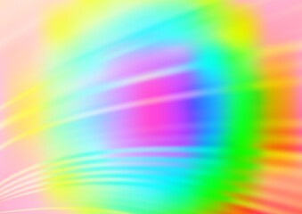 Light Multicolor, Rainbow vector blurred background.