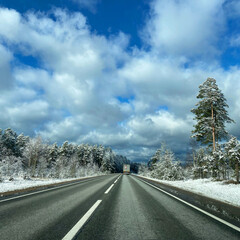 road in winter