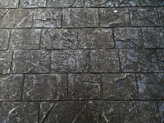 grey cobblestone paving