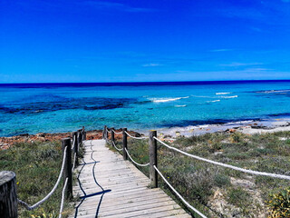 Fototapeta premium Playa mediterránea