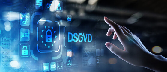 DSGVO, GDPR General data protection regulation european law cyber security personal information...