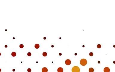 Light Orange vector layout with circle shapes.