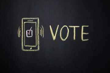 Digital Online Vote. Voting using mobile phone. My Voice Matters.