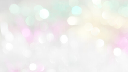 Fototapeta premium Soft colors blurred spring summer natural bokeh background. Pastel gradient colorful wallpaper, beautiful screensaver for postcards. 