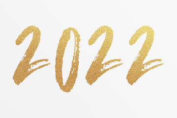 2021 - happy new year 2021 gold