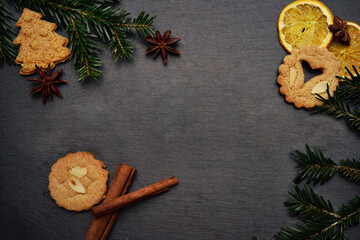 merry christmas card long greeting christkind gold