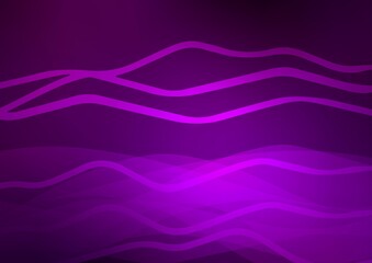 Fototapeta na wymiar Dark Purple vector background with straight lines.