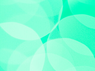 abstract blue background.
Abstract gentle mint background with large transparent circles, close-up.