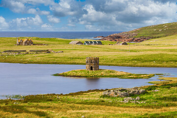 Scolpaig Tower, North Uist, Outer Hebrides, Scotland