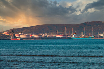 Panoramic view of the Bay of Algeciras © juanorihuela