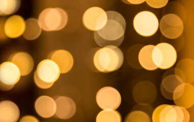 Fototapeta premium Bokeh as background. Multicolored holiday bokeh.