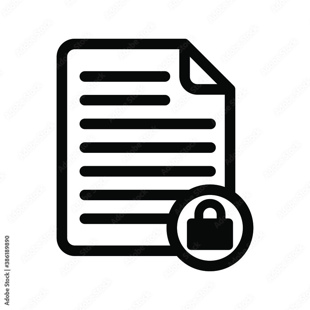 Poster document vector icon. file icon. illustration isolated for graphic and web design.