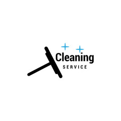 cleaning clean service logo icon vector template.