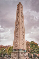 Obelisk of Theodosius in istanbul