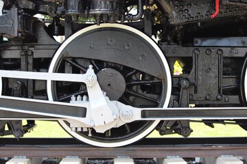 steam train locomotive wheel 1800's