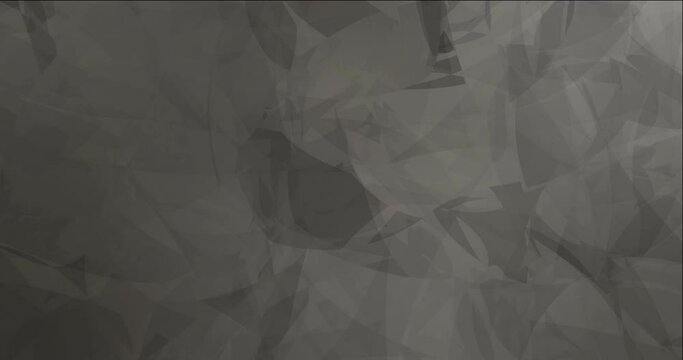 4K looping light gray video sample with abstract forms. High-tech clip in abstract style with random forms. Movie for ad backgrounds. 4096 x 2160, 30 fps.