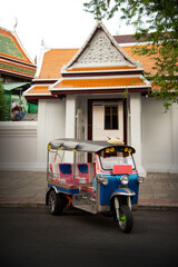 Tuk Tuk - Thai Motorbike the best way to bangkok city tour travel