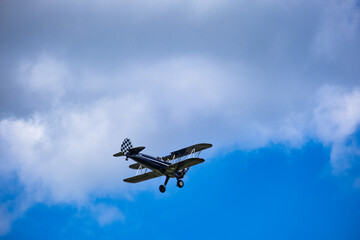 airplane in flight