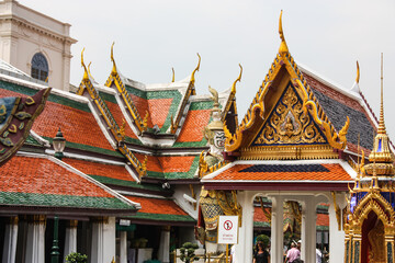 Fototapeta na wymiar Grand temple- bangkok- thailand 