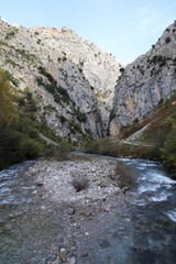 El Cares. Caín. León. Castilla y León.