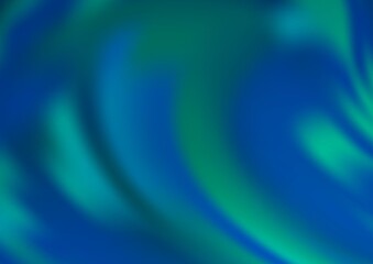 Light BLUE vector blurred bright pattern.