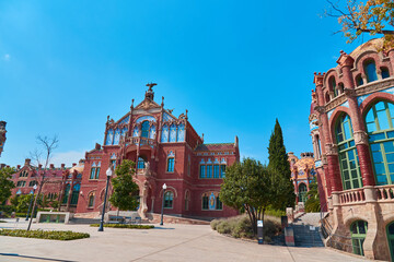 Hospital de la Santa Creu i Sant Pau in Barselona