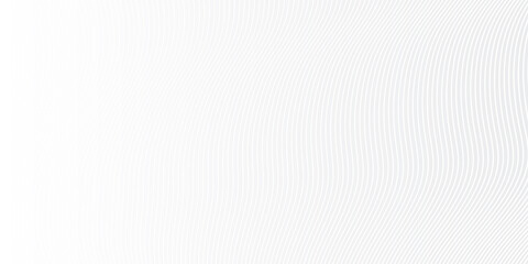 Wavy lines abstract white background 