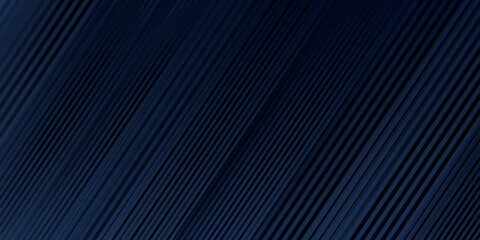 Obraz premium Blue abstract background with overlap 3D diagonal lines. Vector illustration design for presentation, banner, cover, web, flyer, card, poster, game, texture, slide, magazine, and powerpoint. 