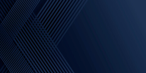 Obraz premium Modern dark blue black abstract background with luxury elegant business presentation template