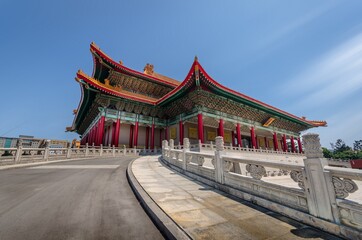 Fototapeta premium Taipei, Taiwan - Circa April 2018 -Taiwan's National Theater at