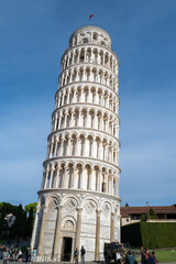 Fototapeta na wymiar The leaning Tower in Pisa