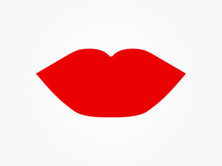 female red lips
