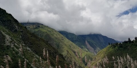 Zona selva, llegada de neblina