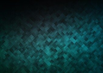 Dark Blue, Green vector background with rectangles.