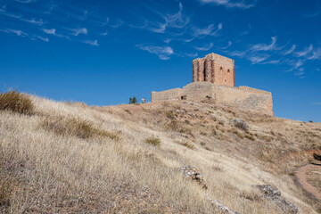 Fototapeta na wymiar Aragón tower, Molina de Aragón, province of Guadalajara, Spain,