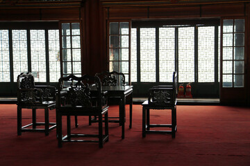 interior in the palace city