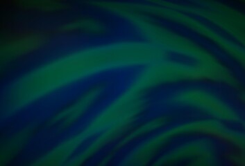 Dark BLUE vector abstract blurred layout.