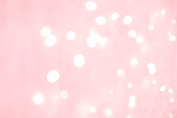 abstract background. light pink blurry lights. bokeh. texture. christmas, new year, holiday