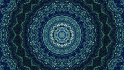 Abstract kaleidoscope background. Beautiful multicolor kaleidoscope texture. Unique kaleidoscope design.