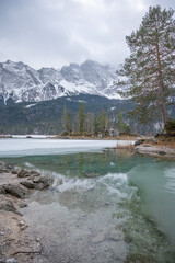 Eibsee im Winter