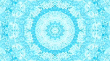 Abstract kaleidoscope background. Beautiful multicolor kaleidoscope texture. Unique kaleidoscope design.