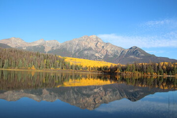 Autumn On Patricia Lake, Jasper National Park, Alberta